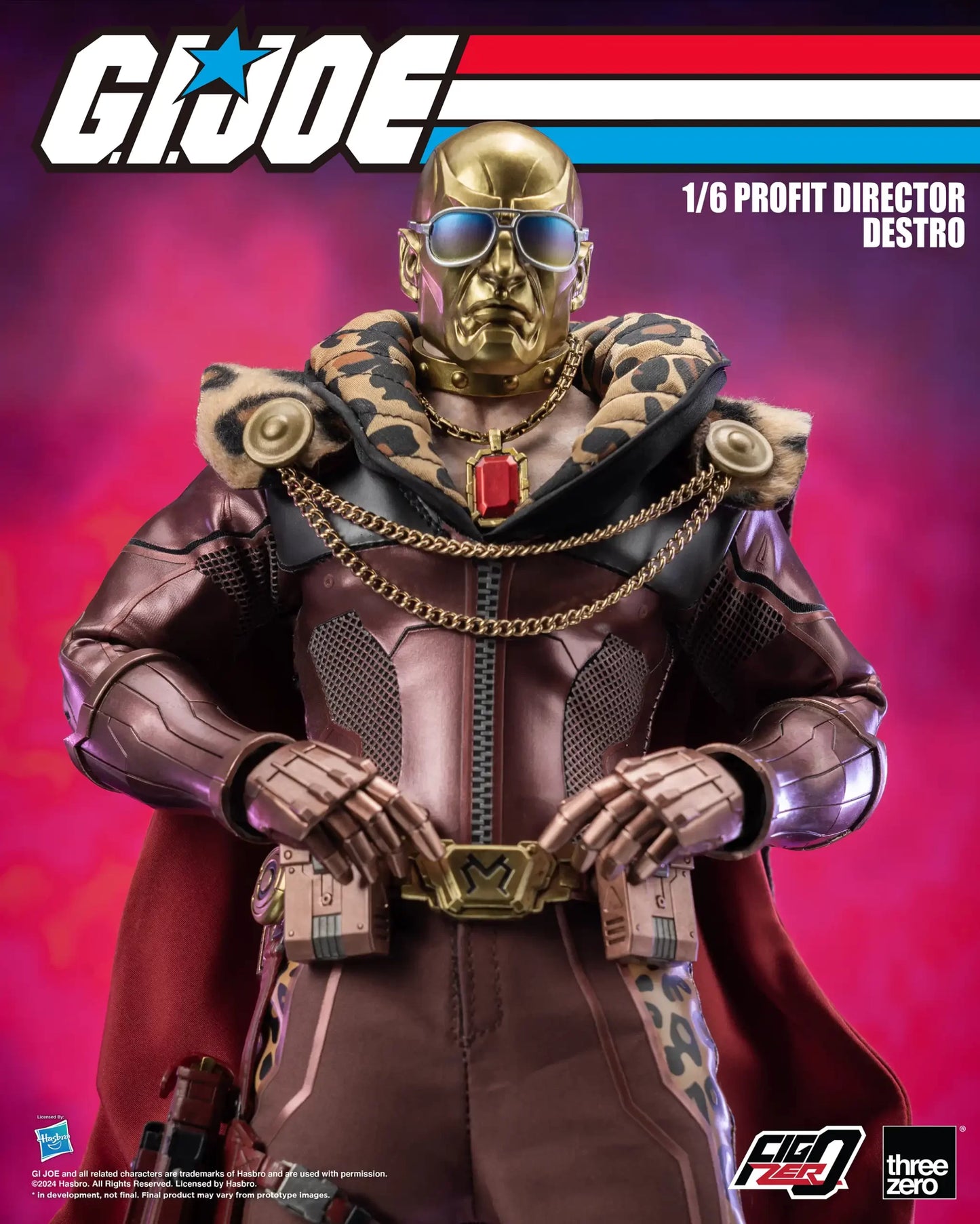 G.I. Joe FigZero 1/6 Profit Director Destro