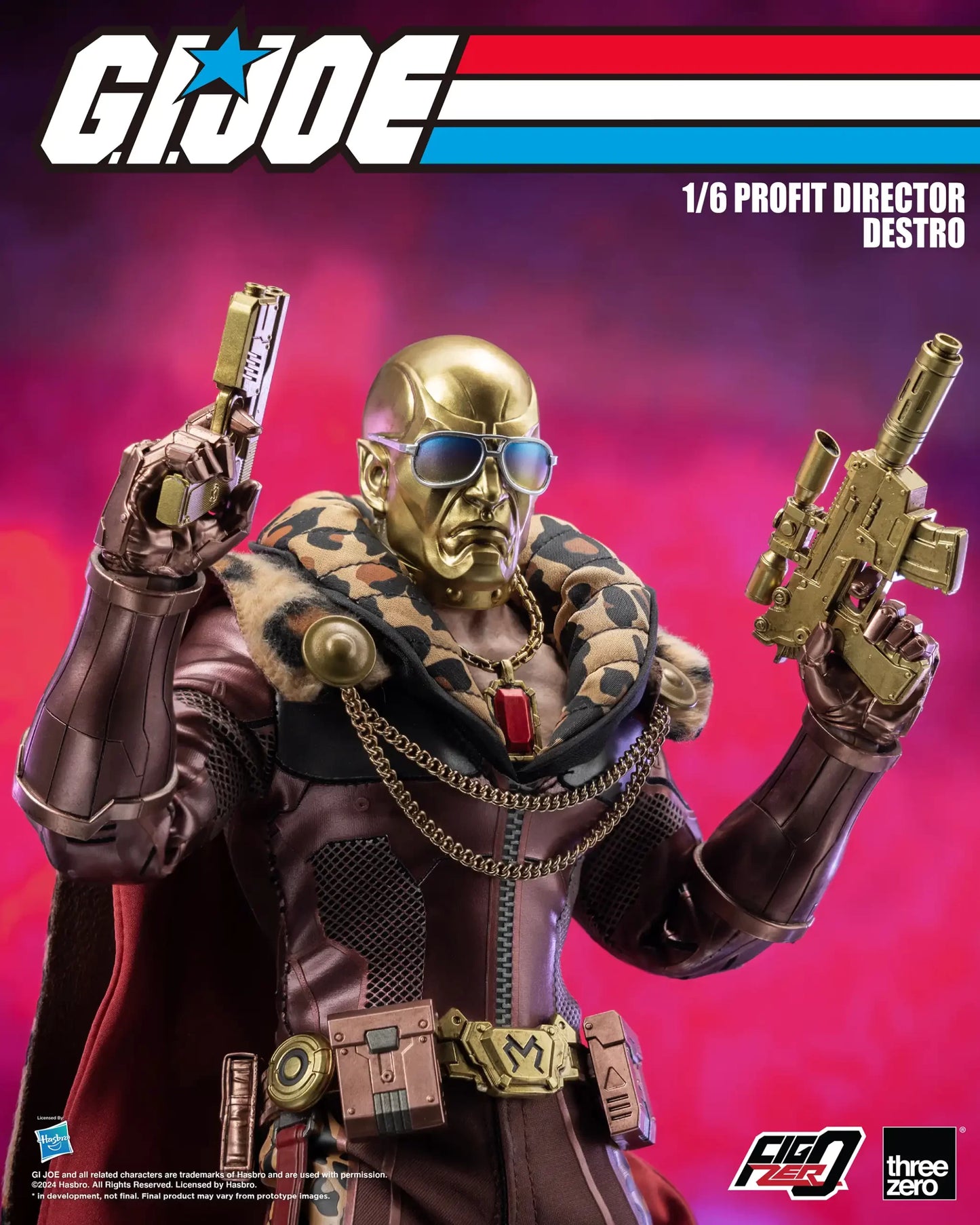 G.I. Joe FigZero 1/6 Profit Director Destro