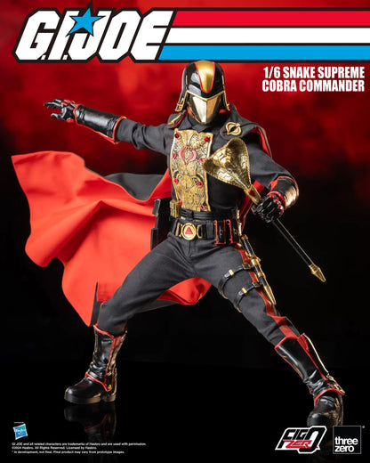 G.I. Joe FigZero 1/6 Snake Supreme Cobra Commander