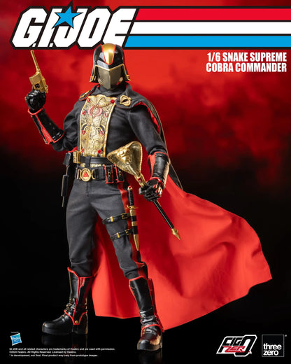 G.I. Joe FigZero 1/6 Snake Supreme Cobra Commander