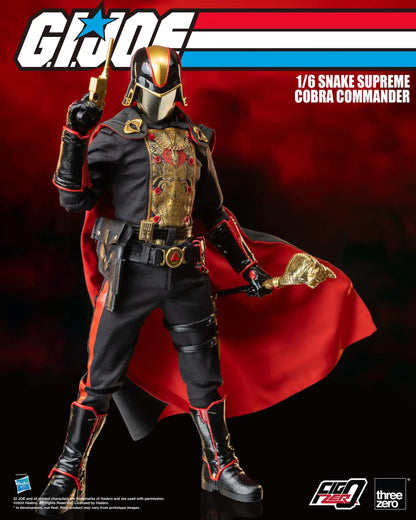 G.I. Joe FigZero 1/6 Snake Supreme Cobra Commander