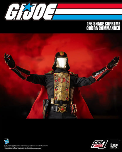 G.I. Joe FigZero 1/6 Snake Supreme Cobra Commander