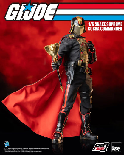 G.I. Joe FigZero 1/6 Snake Supreme Cobra Commander