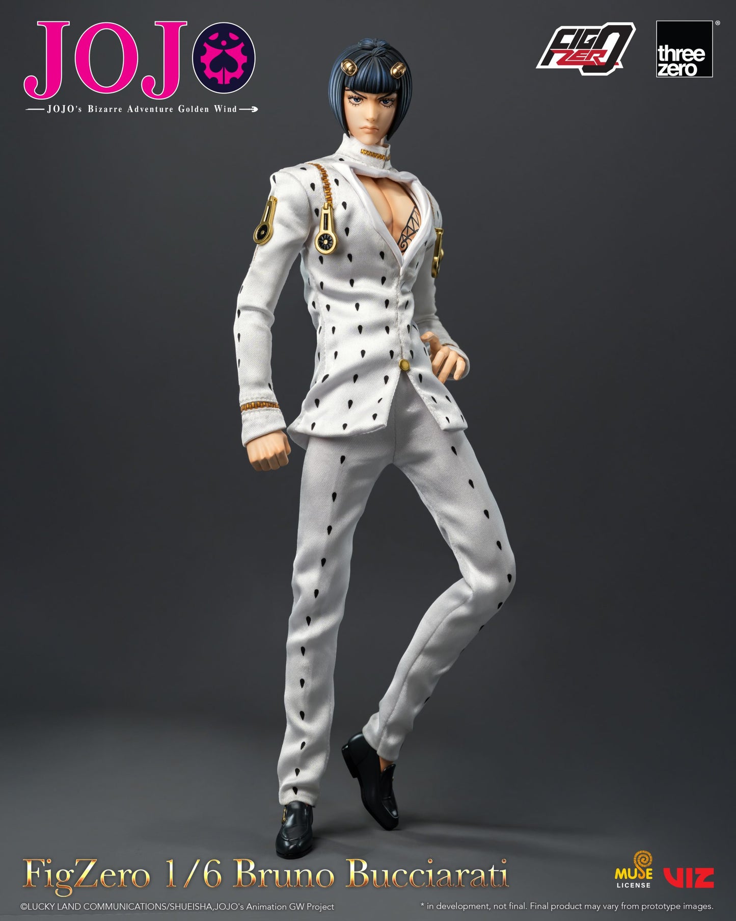 JOJO’s Bizarre Adventure Golden Wind FigZero 1/6 Bruno Bucciarati