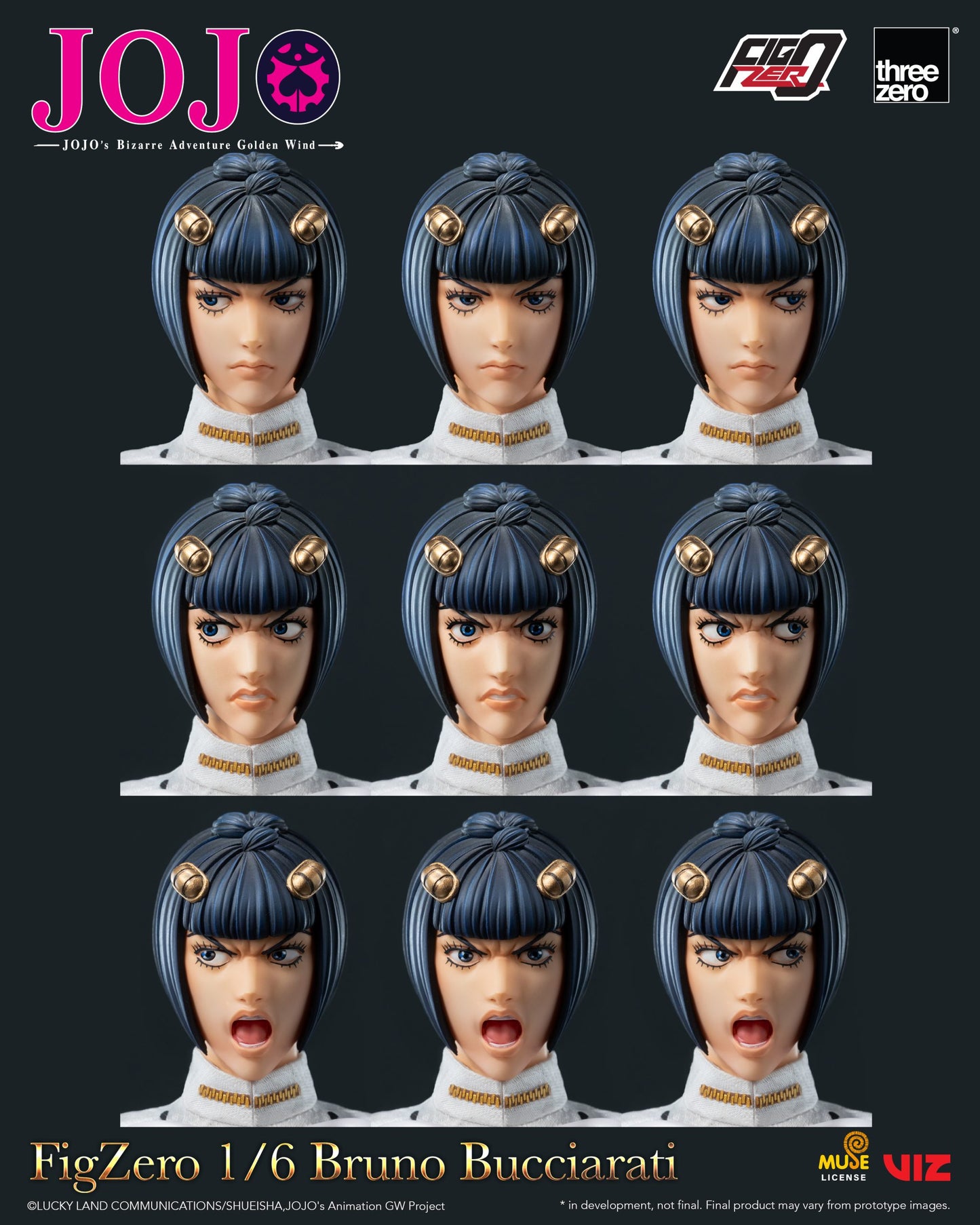 JOJO’s Bizarre Adventure Golden Wind FigZero 1/6 Bruno Bucciarati