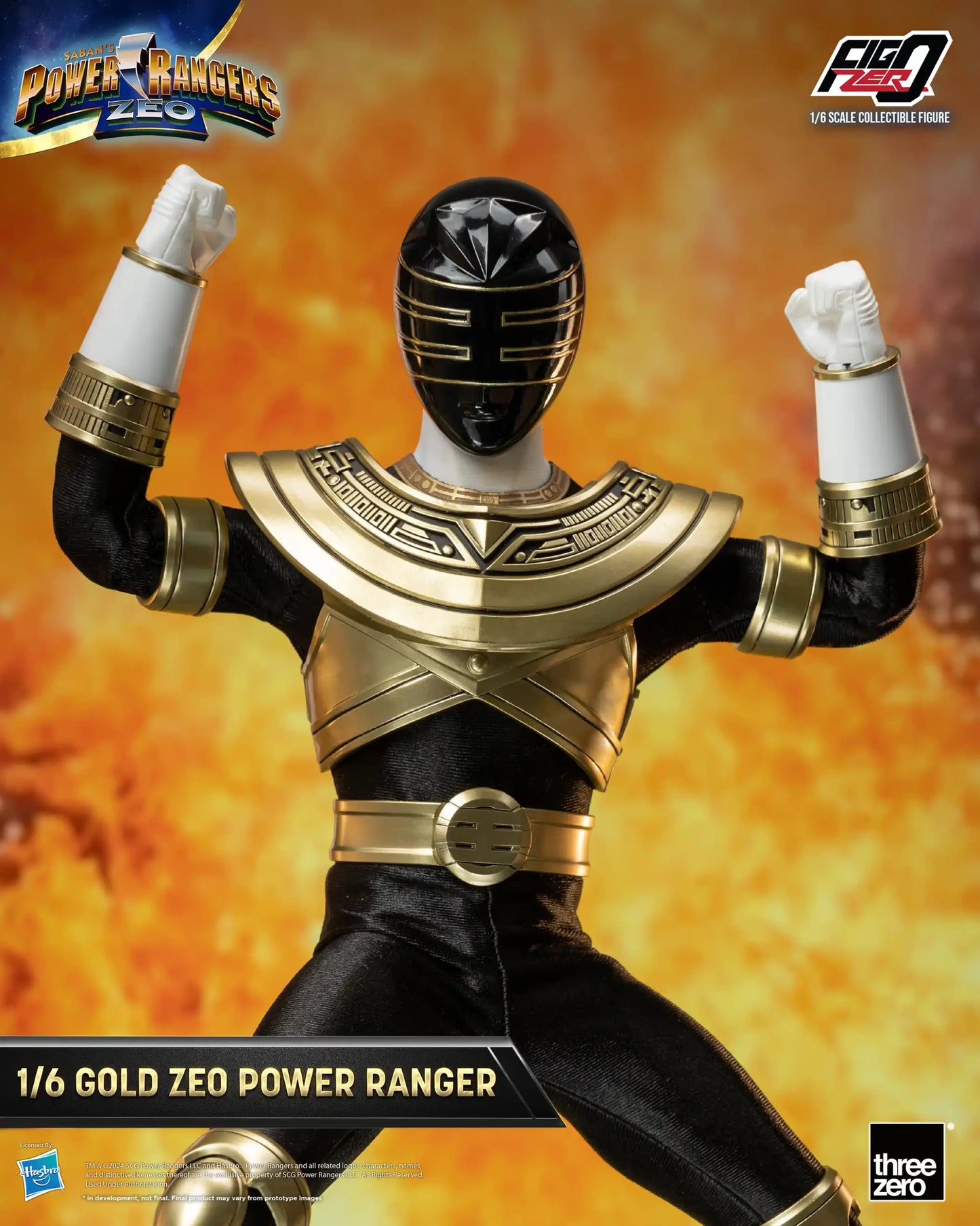 Power Rangers Zeo FigZero 1/6 Gold Zeo Power Ranger