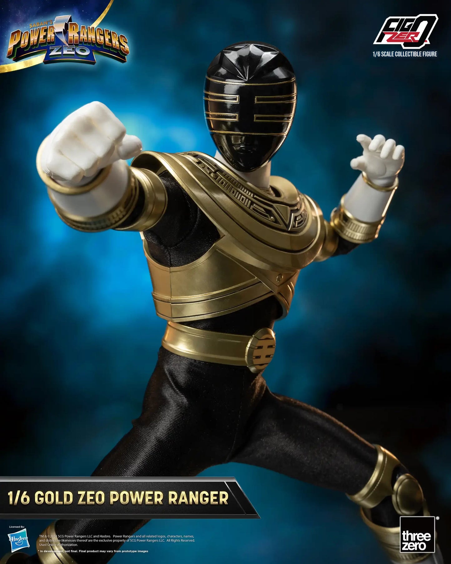 Power Rangers Zeo FigZero 1/6 Gold Zeo Power Ranger