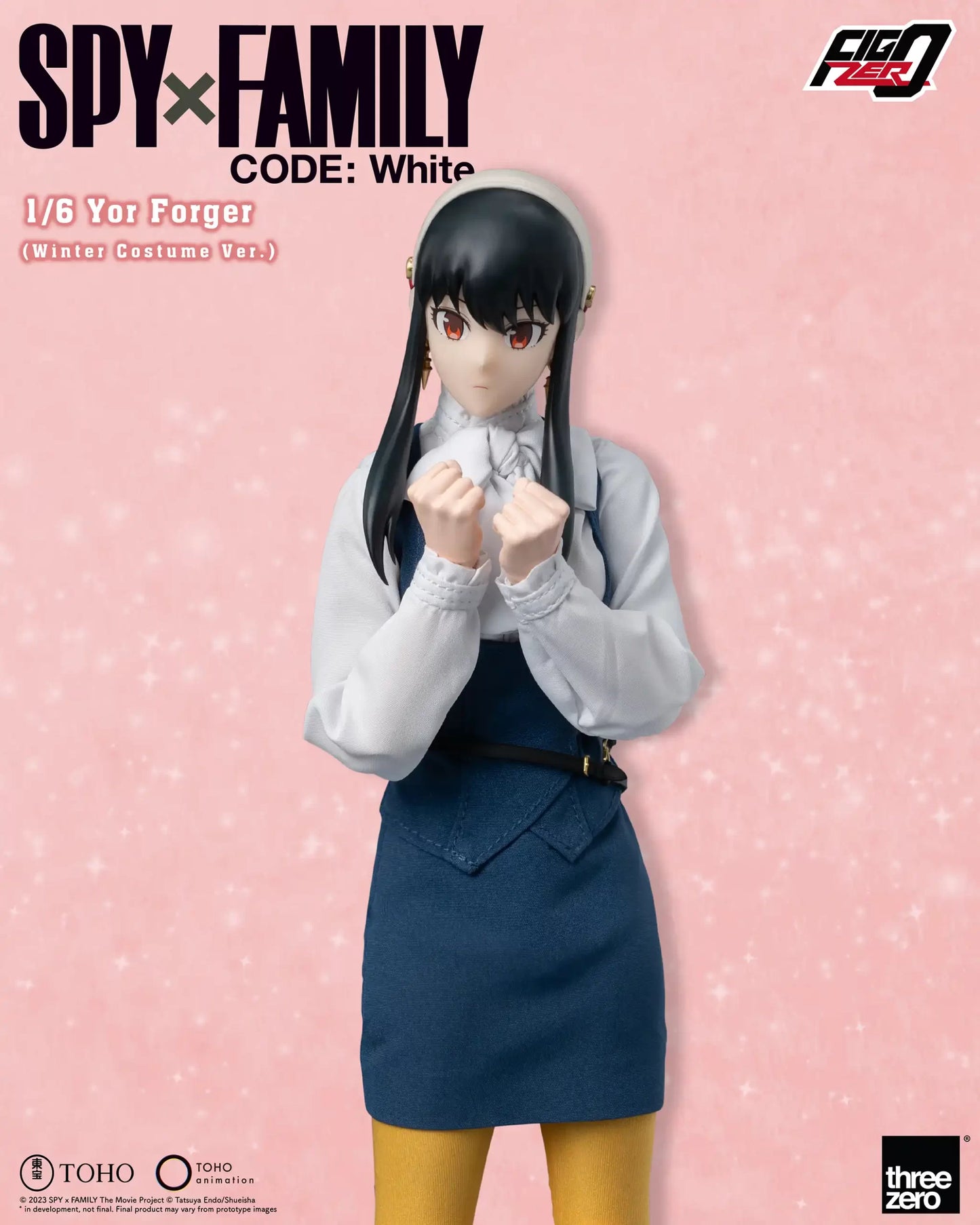 SPY×FAMILY CODE: White FigZero 1/6 Yor Forger (Winter Costume Ver.)