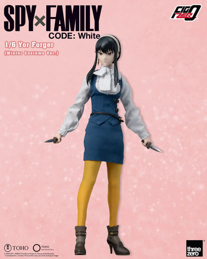 SPY×FAMILY CODE: White FigZero 1/6 Yor Forger (Winter Costume Ver.)