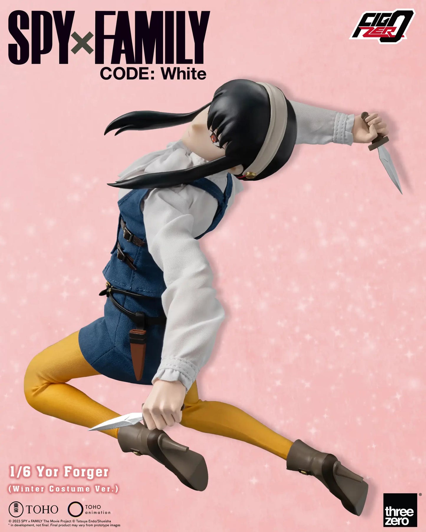 SPY×FAMILY CODE: White FigZero 1/6 Yor Forger (Winter Costume Ver.)