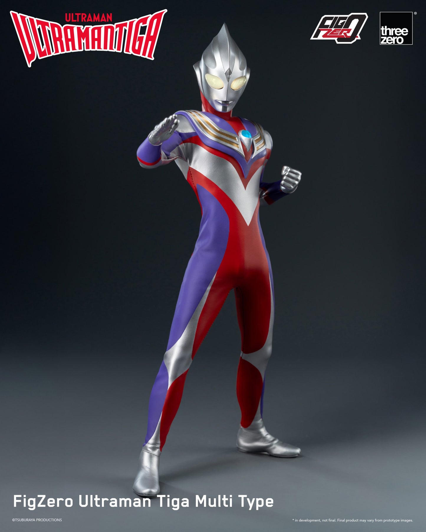 Ultraman Tiga FigZero Ultraman Tiga Multi Type (Special Edition)
