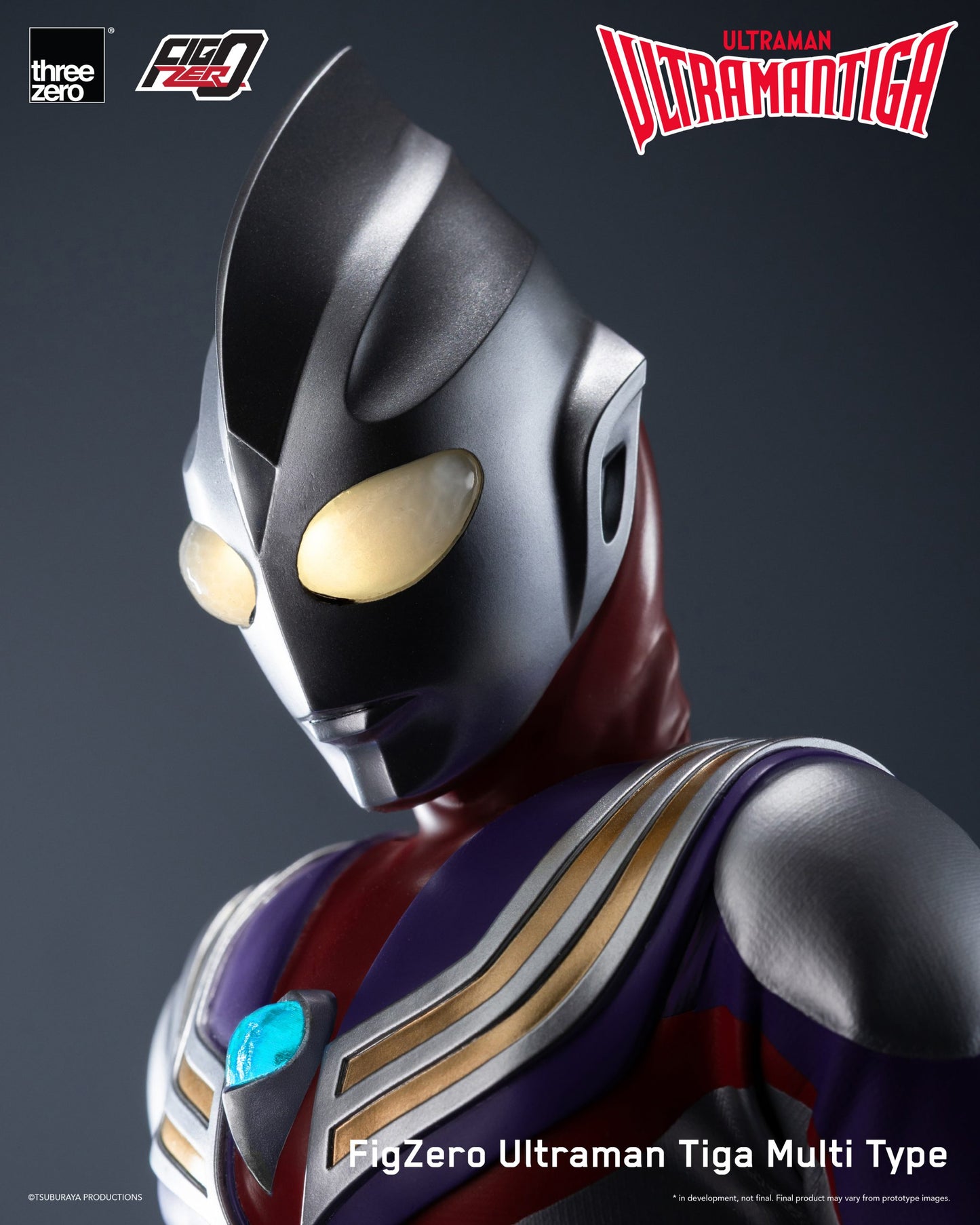 Ultraman Tiga FigZero Ultraman Tiga Multi Type (Special Edition)