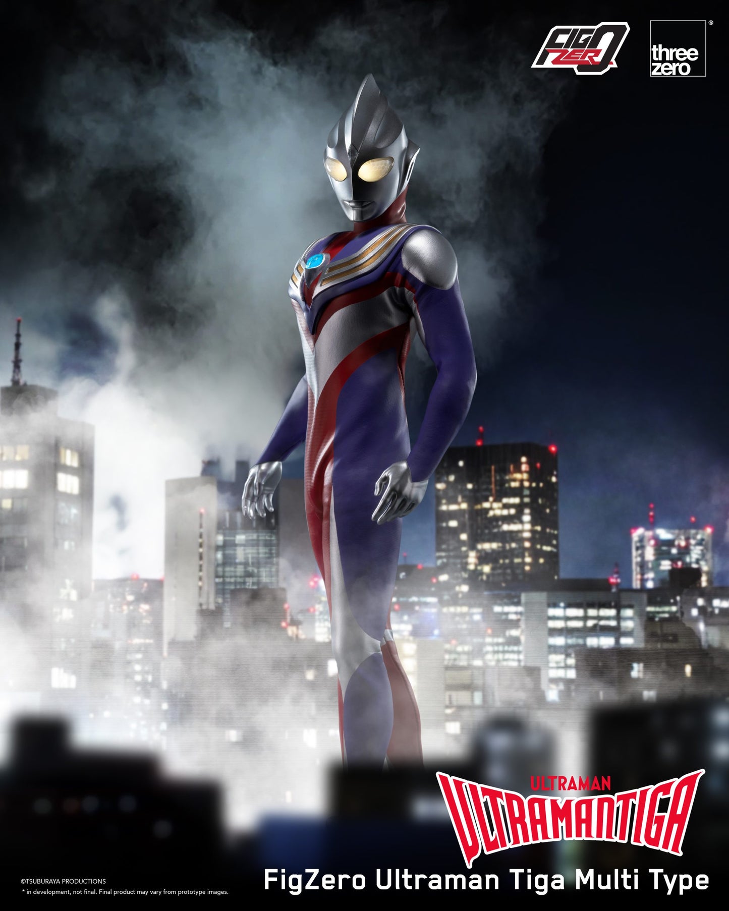 Ultraman Tiga FigZero Ultraman Tiga Multi Type (Special Edition)