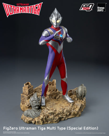Ultraman Tiga FigZero Ultraman Tiga Multi Type (Special Edition)