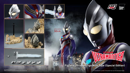 Ultraman Tiga FigZero Ultraman Tiga Multi Type (Special Edition)