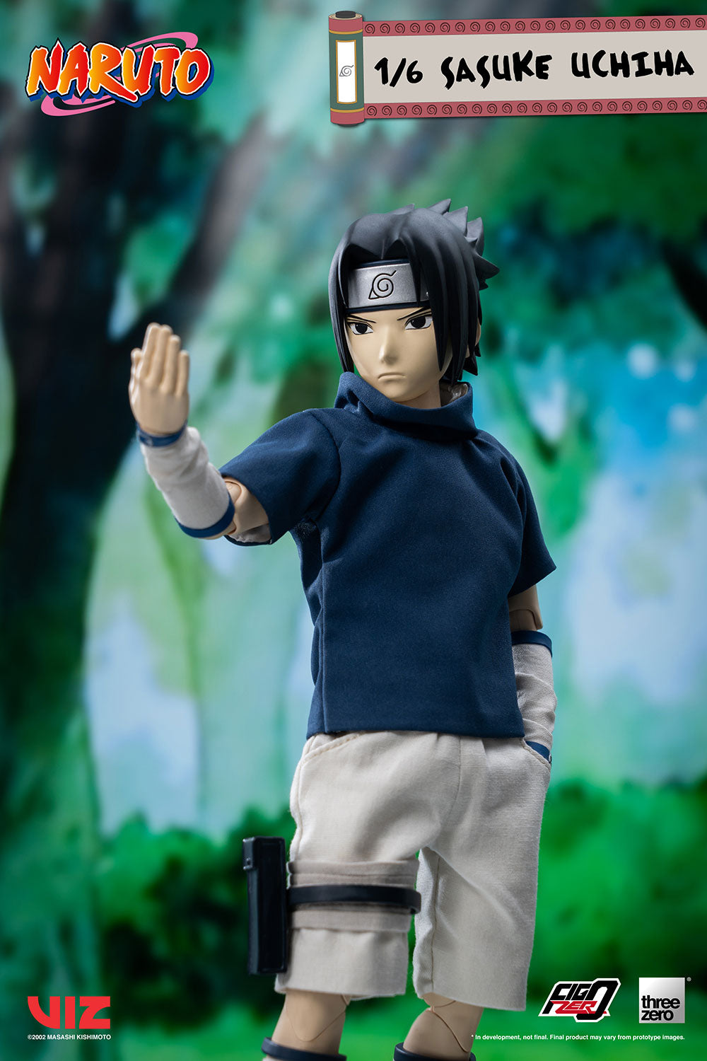 Naruto FigZero 1/6 Sasuke Uchiha