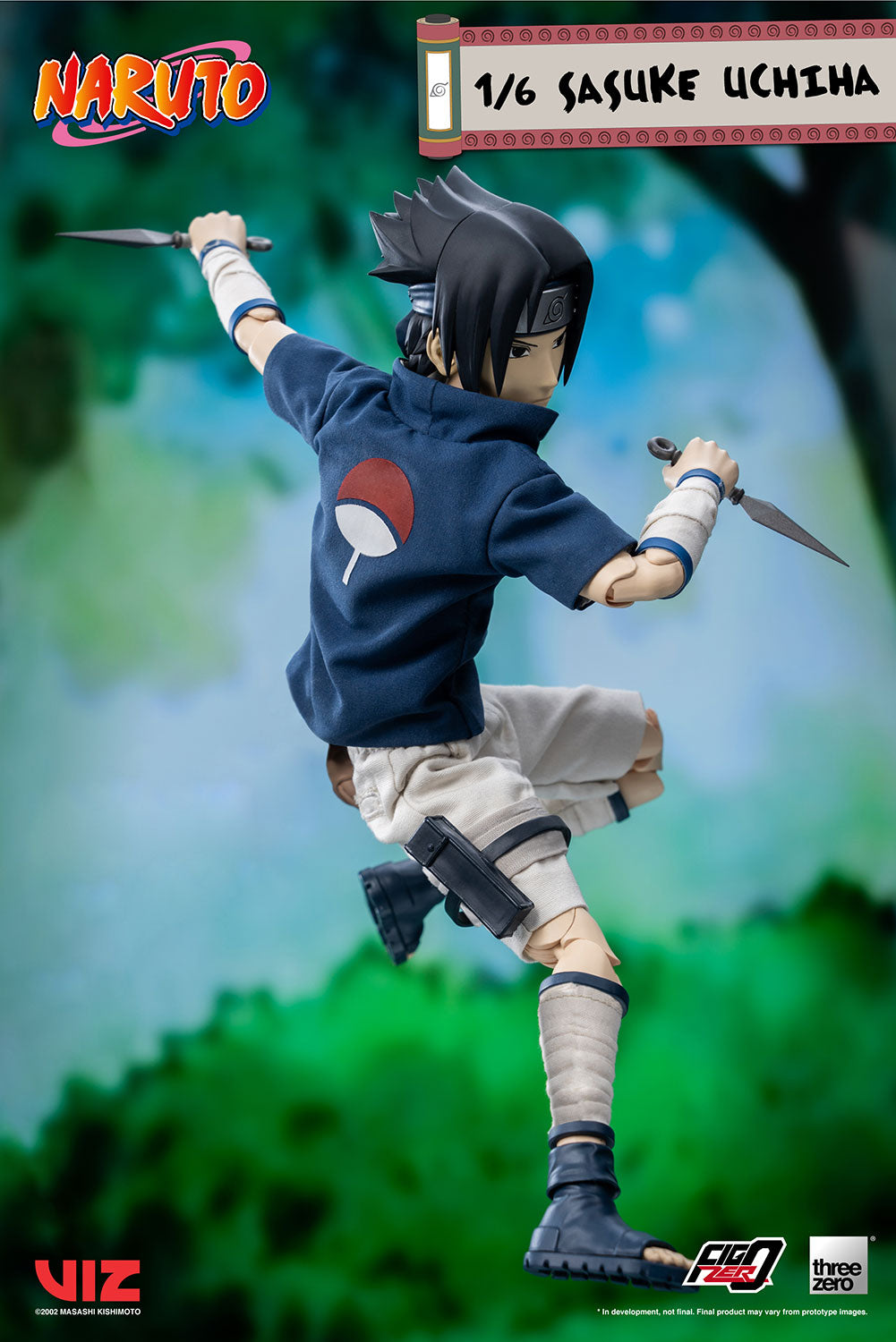 Naruto FigZero 1/6 Sasuke Uchiha