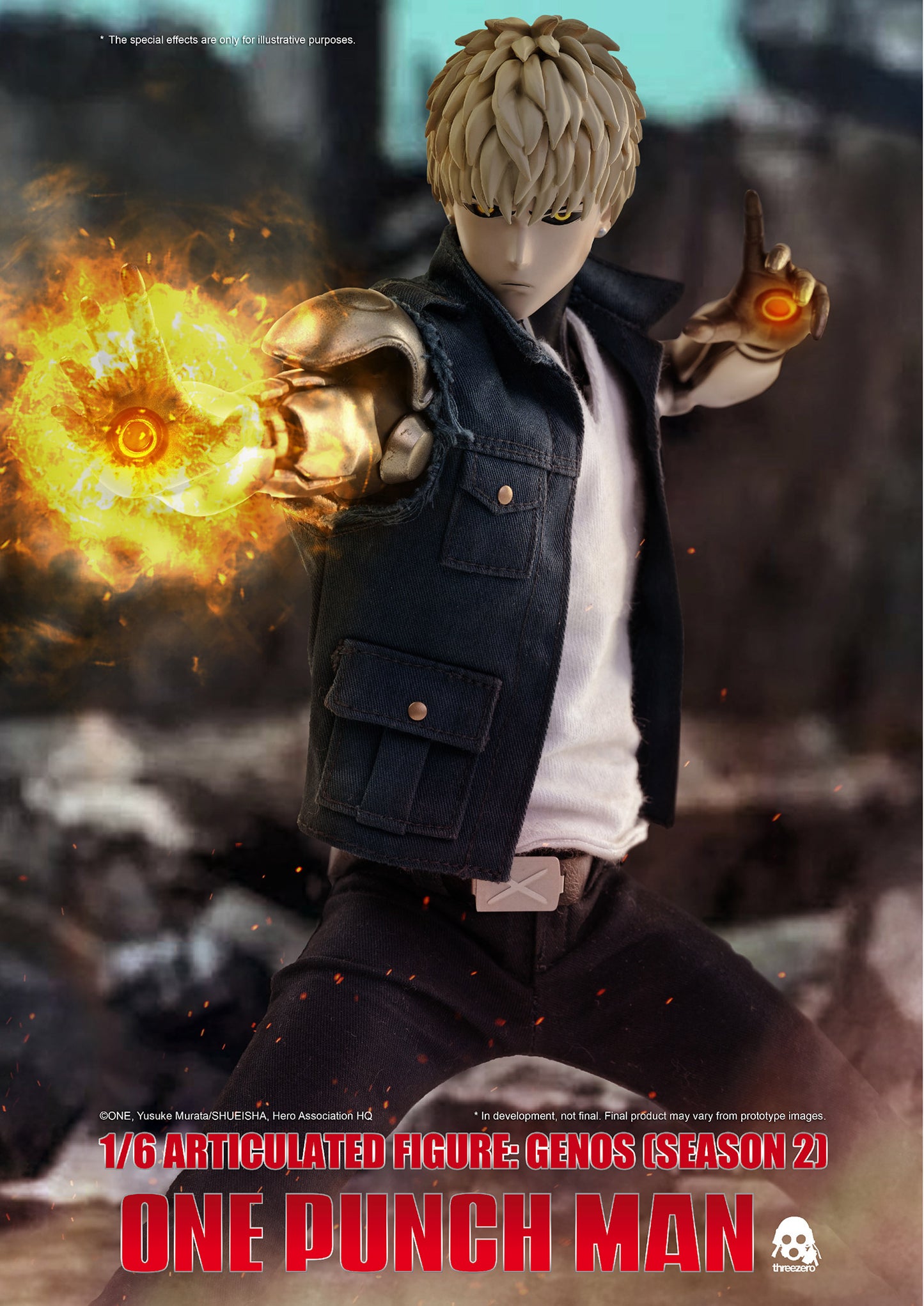 ONE-PUNCH MAN 1/6 Articulated Figure: Genos (SEASON 2) Standard Version