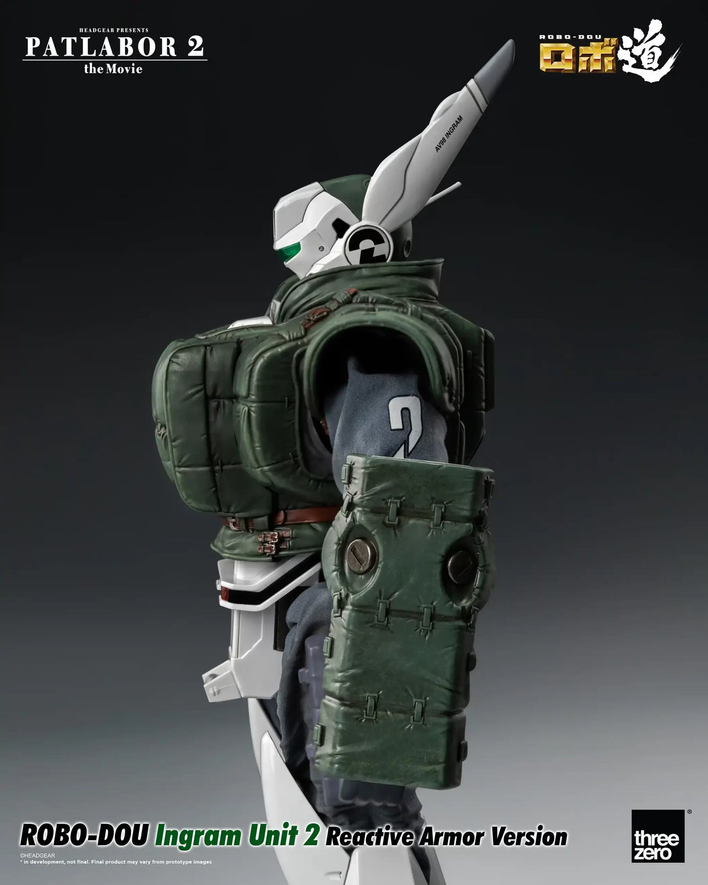 Patlabor 2: The Movie ROBO-DOU Ingram Unit 2 Reactive Armor Version