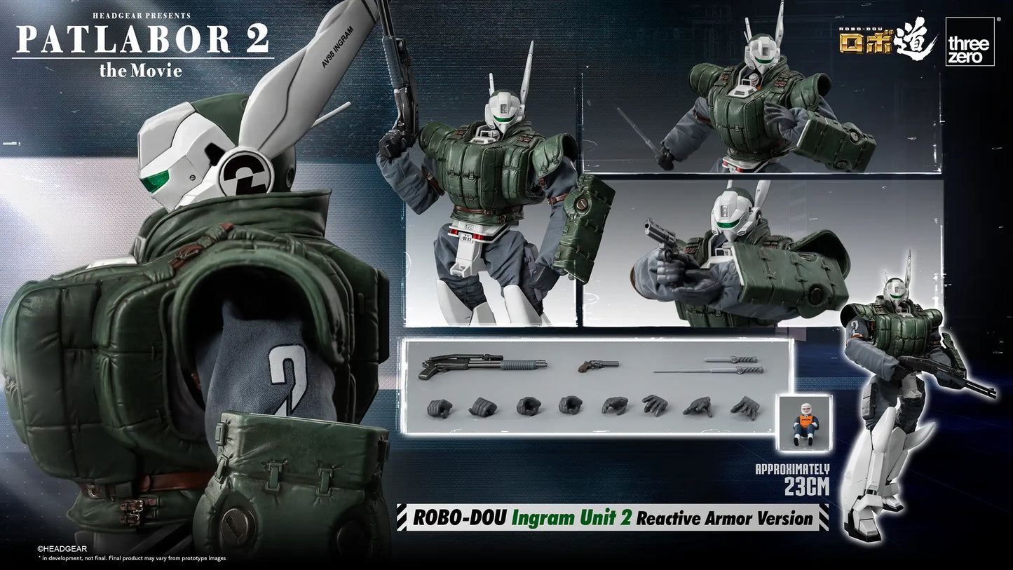 Patlabor 2: The Movie ROBO-DOU Ingram Unit 2 Reactive Armor Version