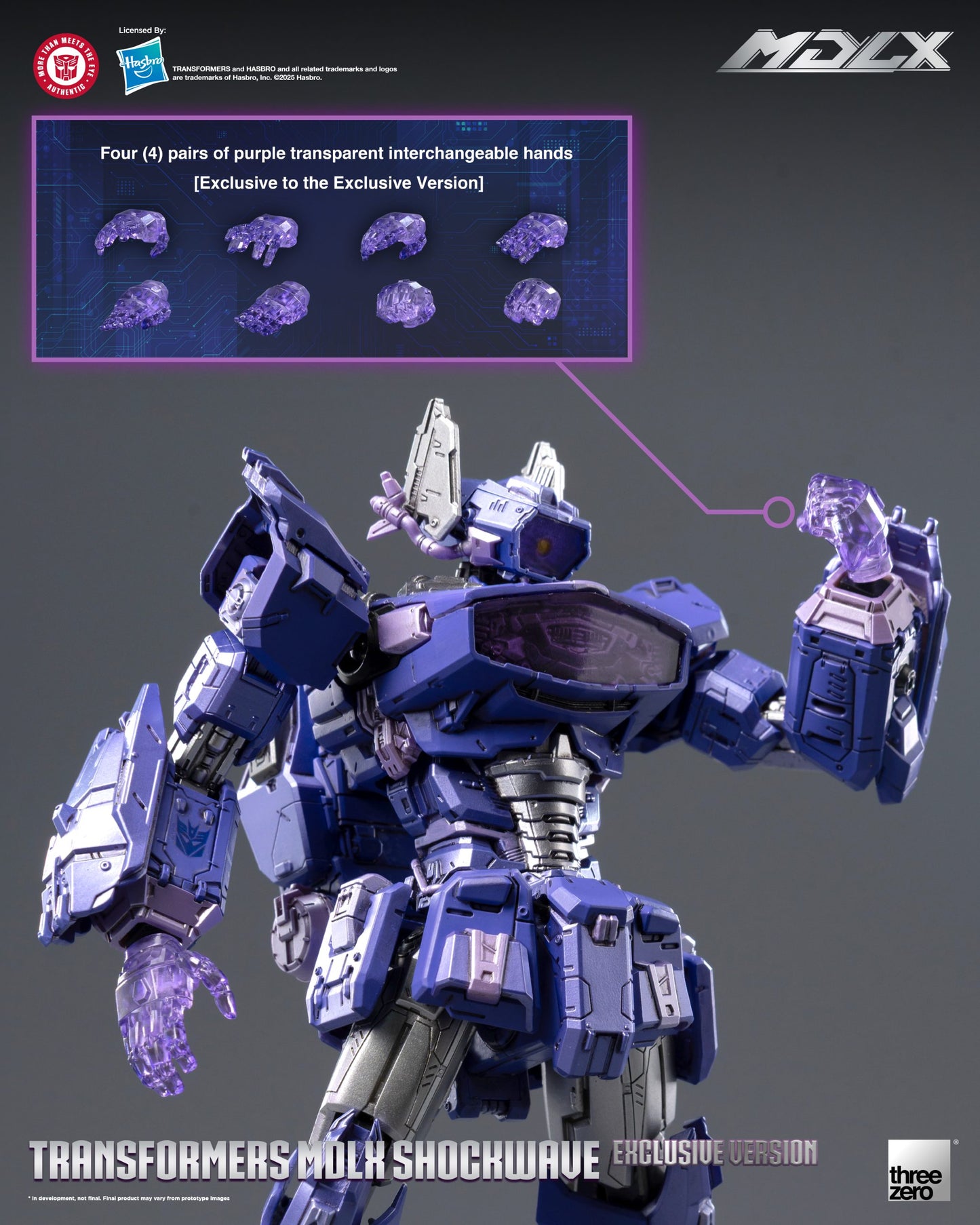 Transformers MDLX Shockwave (Exclusive Version)