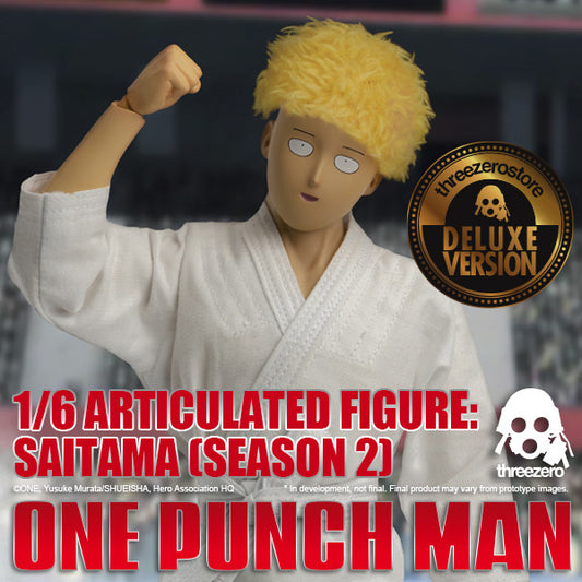 One-Punch Man 1/6 Articulated Figure: Saitama (SEASON 2) Deluxe edition