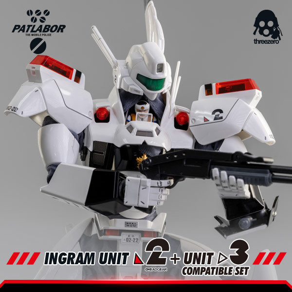 Mobile Police Patlabor ROBO-DOU Ingram Unit 2 + Unit 3 Compatible Set