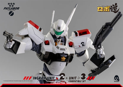 Mobile Police Patlabor ROBO-DOU Ingram Unit 2 + Unit 3 Compatible Set