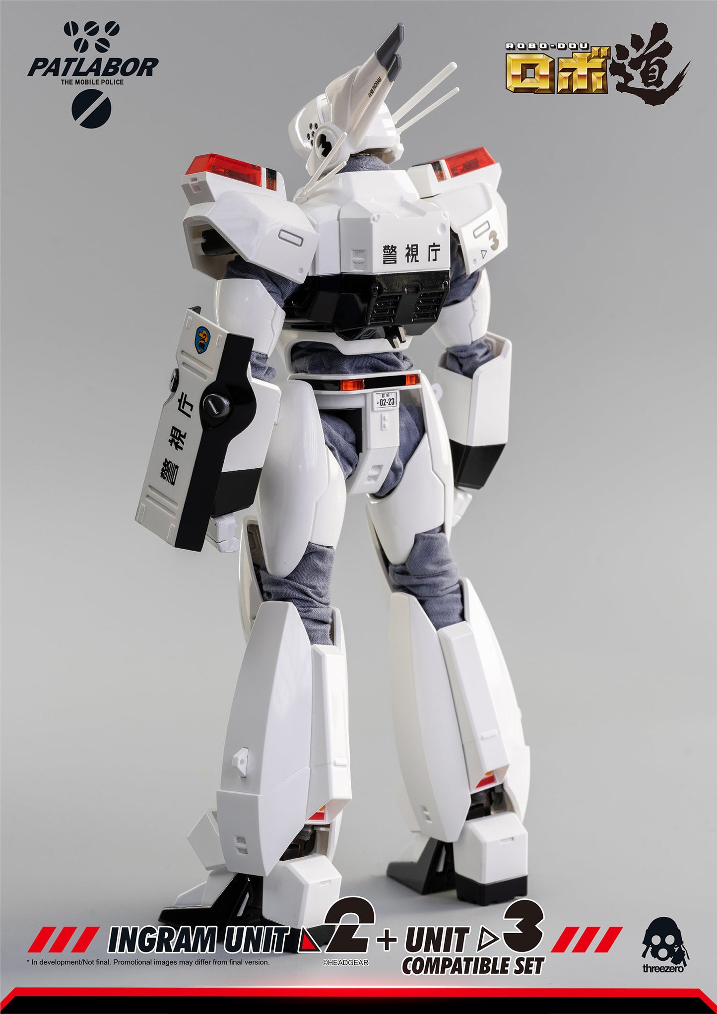 Mobile Police Patlabor ROBO-DOU Ingram Unit 2 + Unit 3 Compatible Set