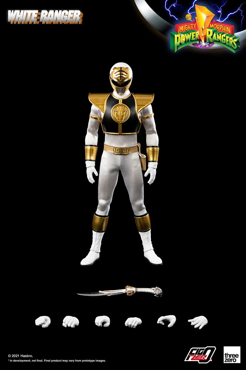 Mighty Morphin Power Rangers 1/6 White Ranger