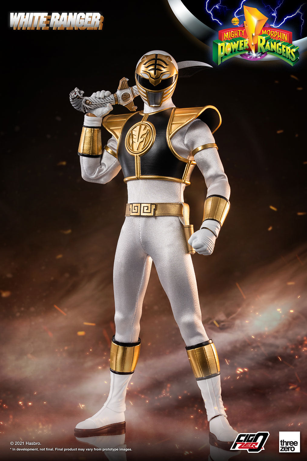 Mighty Morphin Power Rangers 1/6 White Ranger