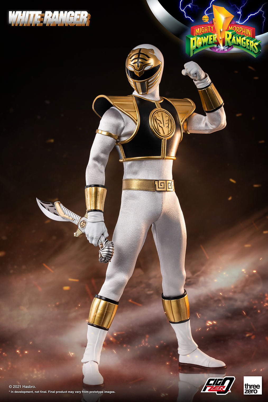 Mighty Morphin Power Rangers 1/6 White Ranger