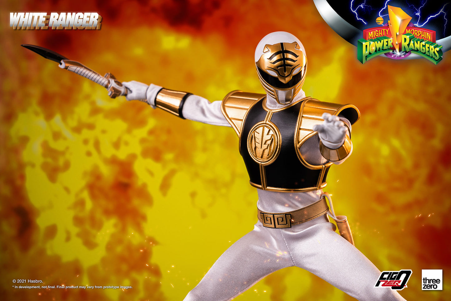 Mighty Morphin Power Rangers 1/6 White Ranger