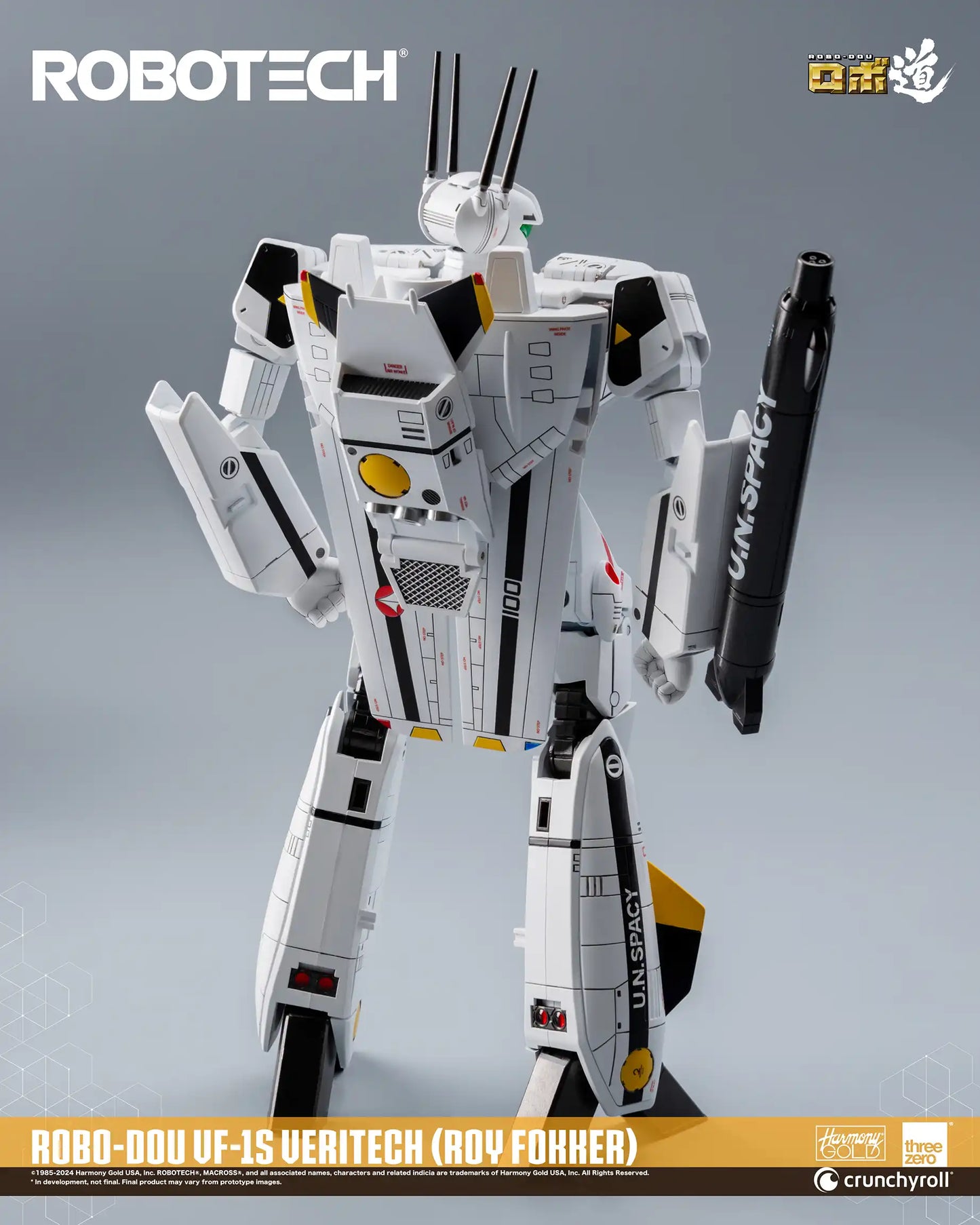 Robotech ROBO-DOU ROBOTECH VF‐1S Veritech (Roy Fokker)