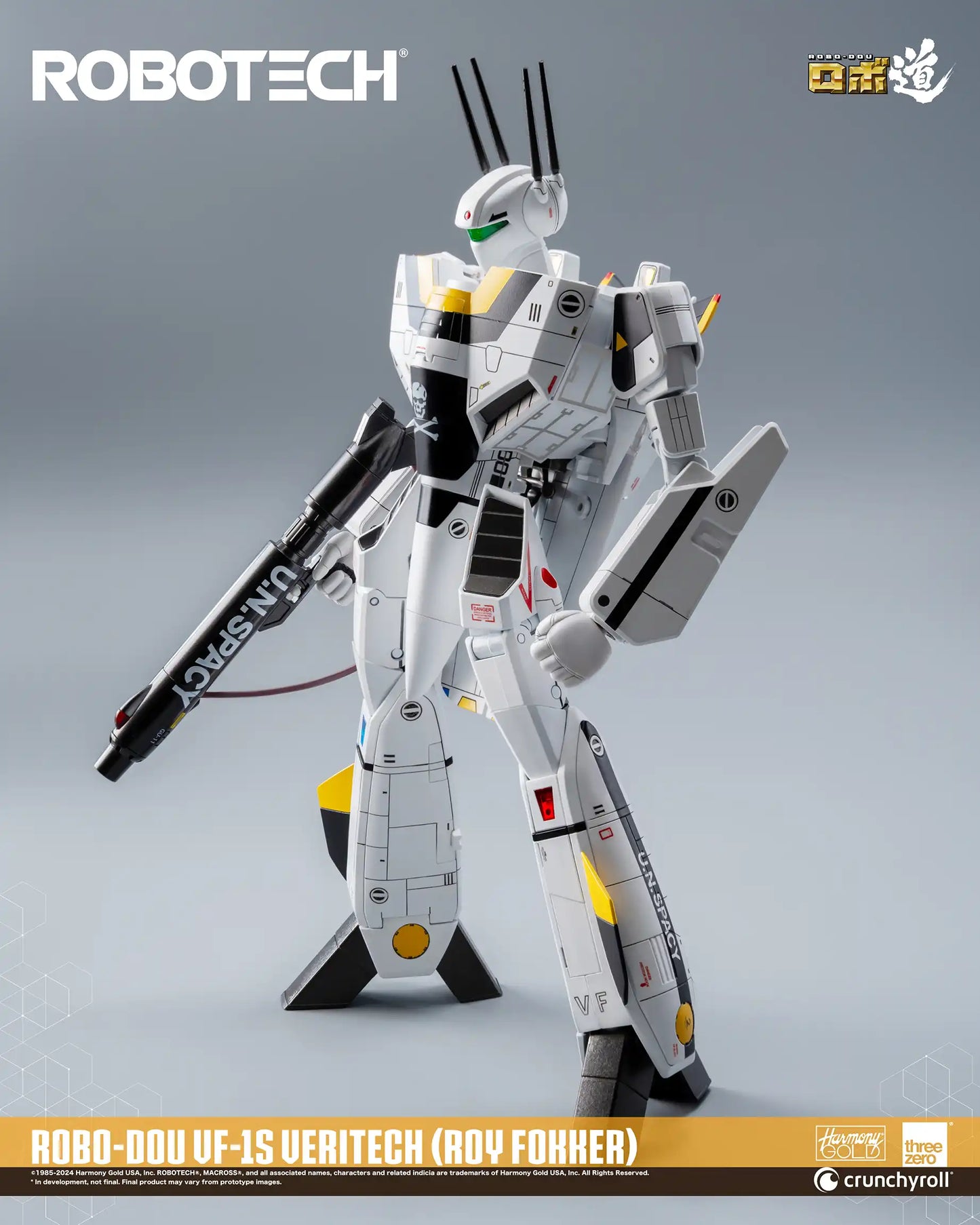 Robotech ROBO-DOU ROBOTECH VF‐1S Veritech (Roy Fokker)