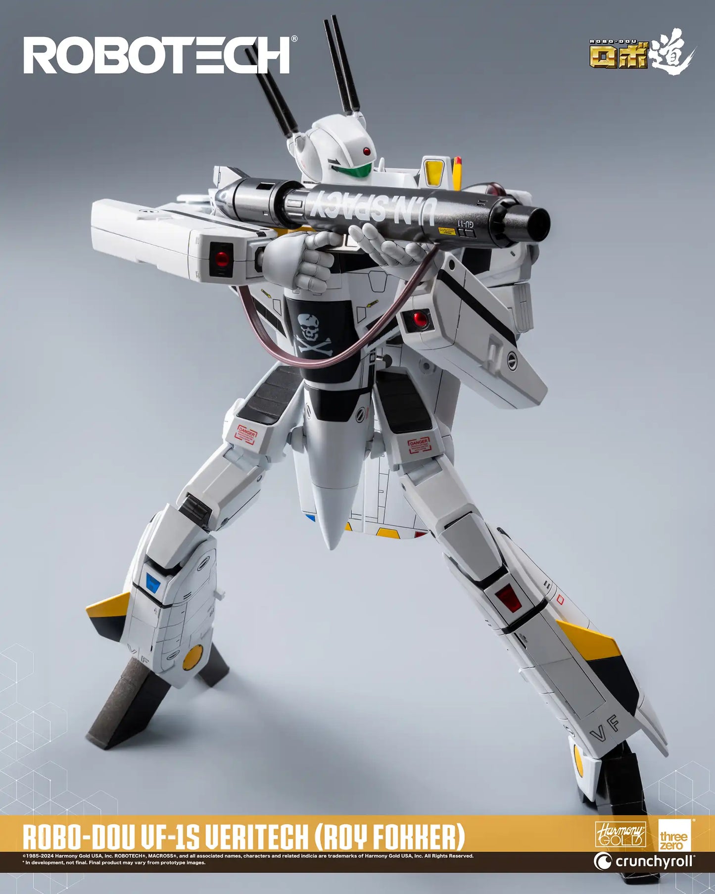 Robotech ROBO-DOU ROBOTECH VF‐1S Veritech (Roy Fokker)