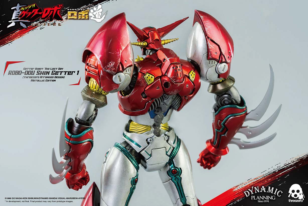 Getter Robot: The Last Day ROBO-DOU Shin Getter 1 (threezero Arranged Design) Metallic Edition
