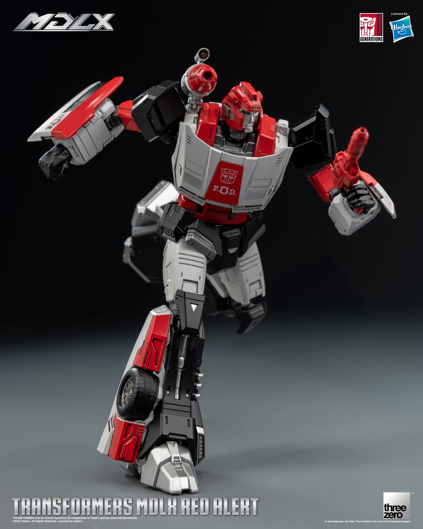 Transformers MDLX Red Alert
