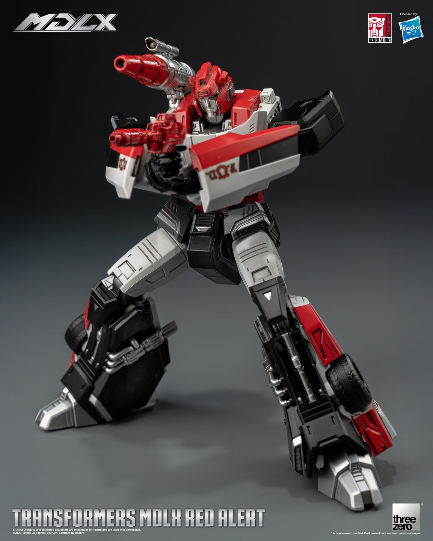Transformers MDLX Red Alert