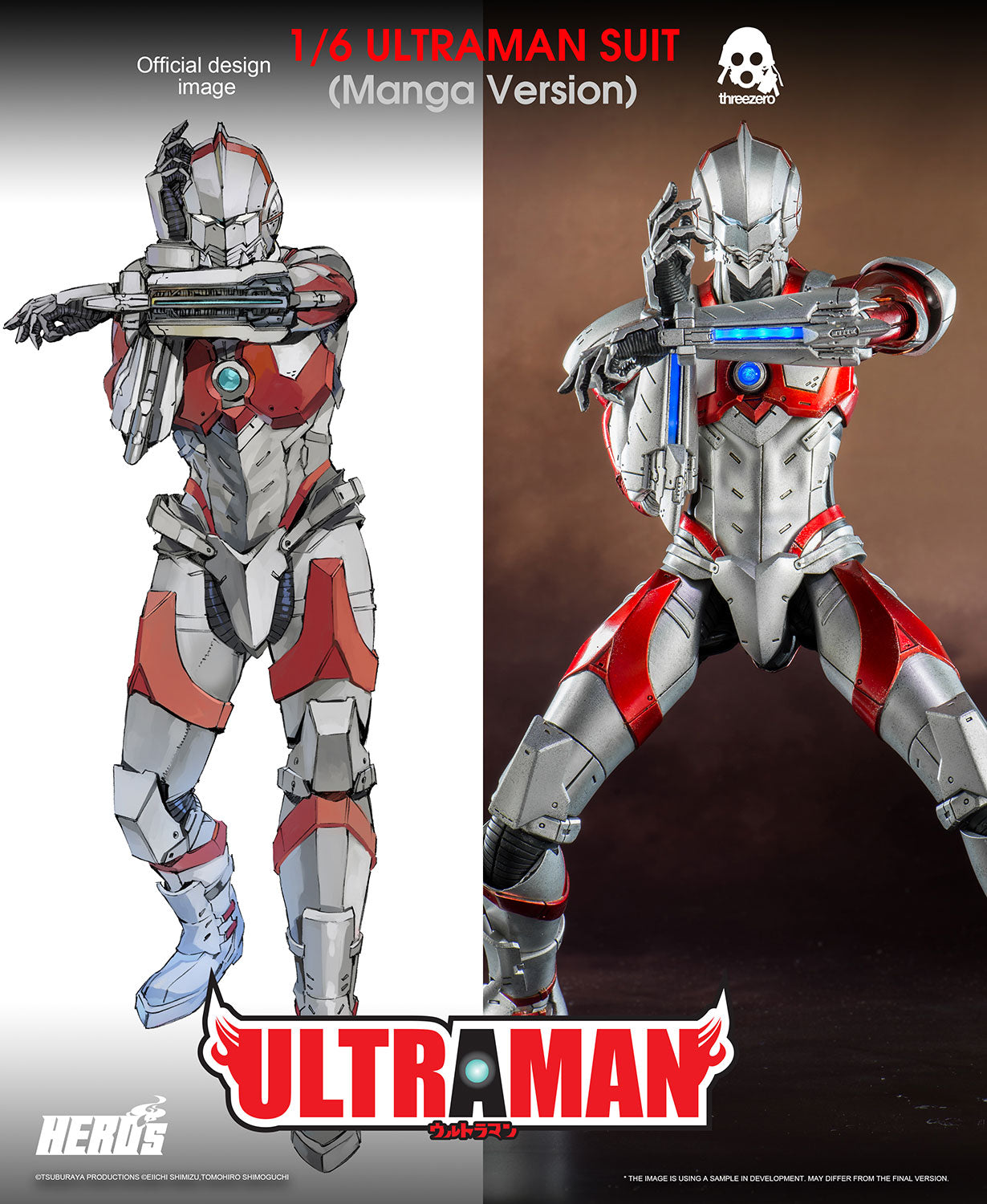 Anime ‘ULTRAMAN’ FigZero 1/6 ULTRAMAN SUIT (Anime Version)