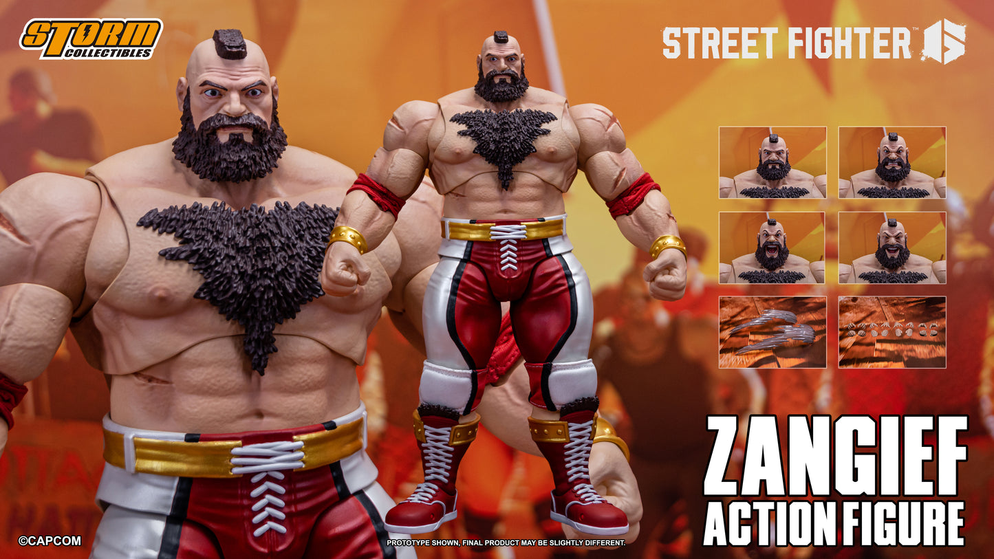 Street Fighter 6 Zangief 1/12 Scale Action Figure