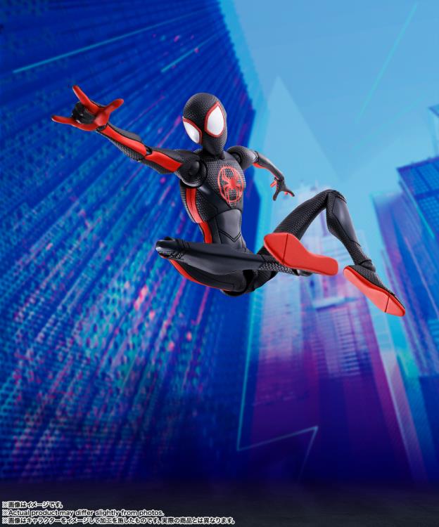 CT Spider-Man: Across the Spider-Verse S.H.Figuarts Spider-Man (Miles Morales) Action Figure