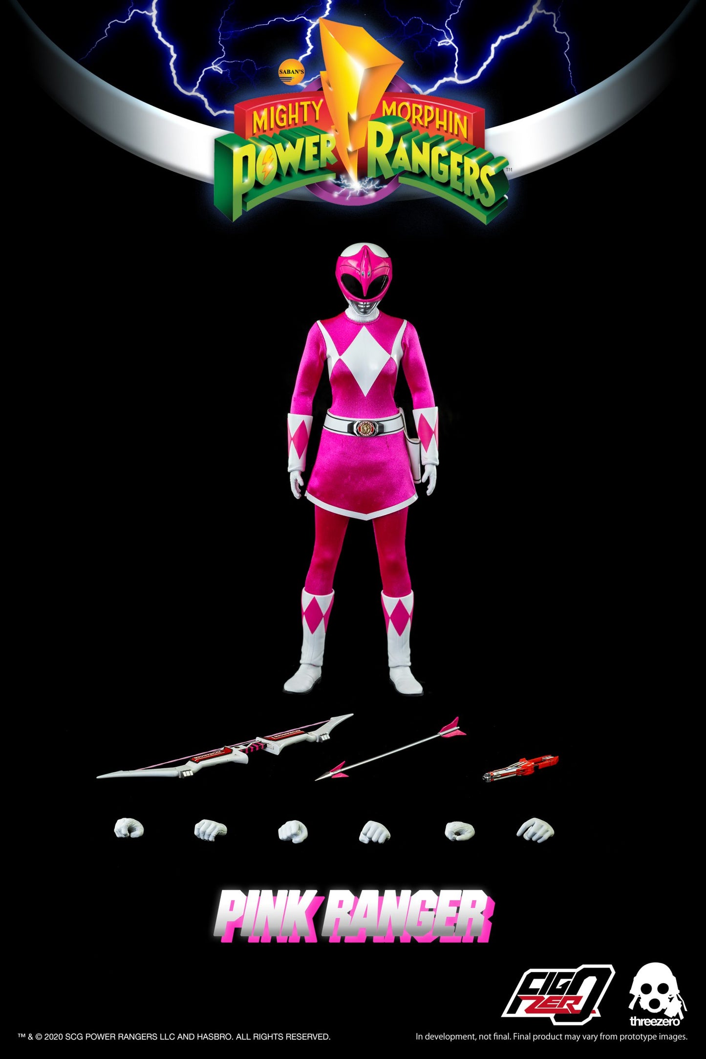 Mighty Morphin Power Rangers 1/6 Pink Ranger