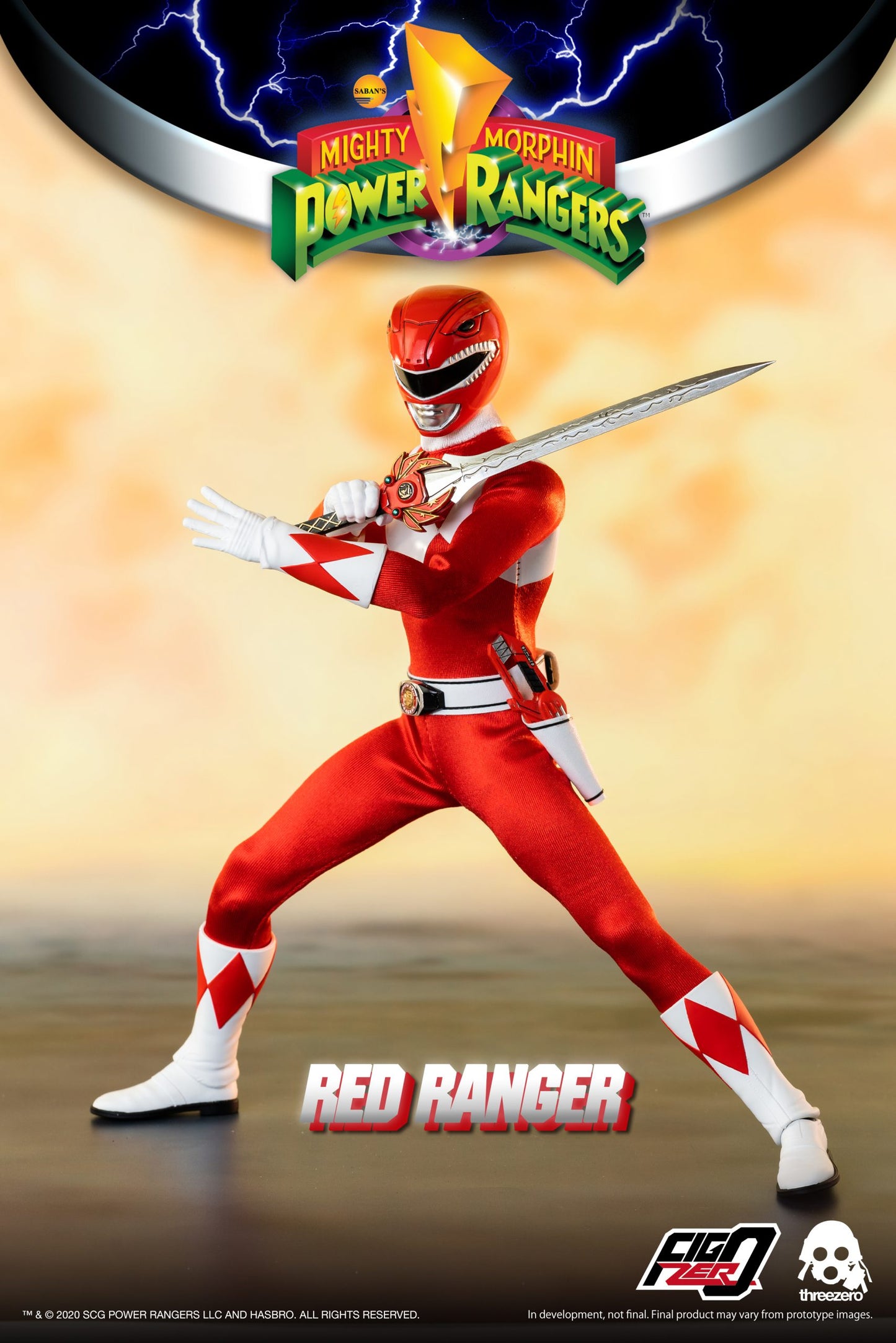 Mighty Morphin Power Rangers 1/6 Red Ranger