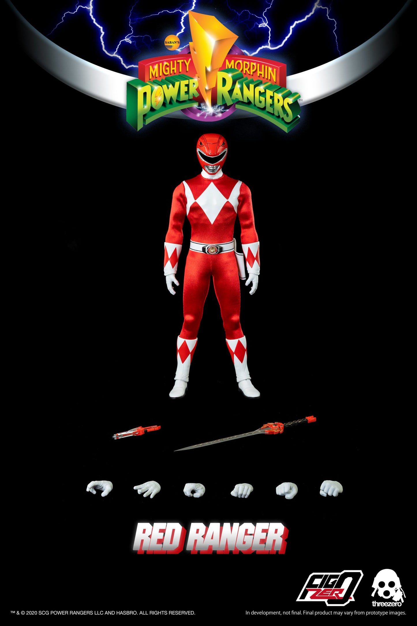 Mighty Morphin Power Rangers 1/6 Red Ranger