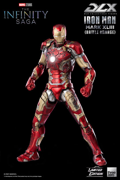 Marvel Studios: The Infinity Saga DLX Iron Man Mark 43 (Battle Damage)