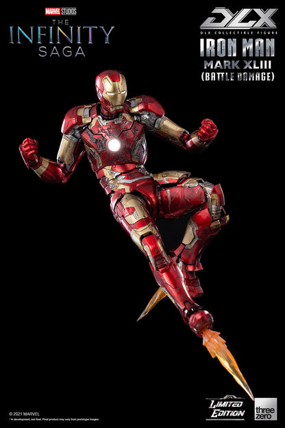 Marvel Studios: The Infinity Saga DLX Iron Man Mark 43 (Battle Damage)