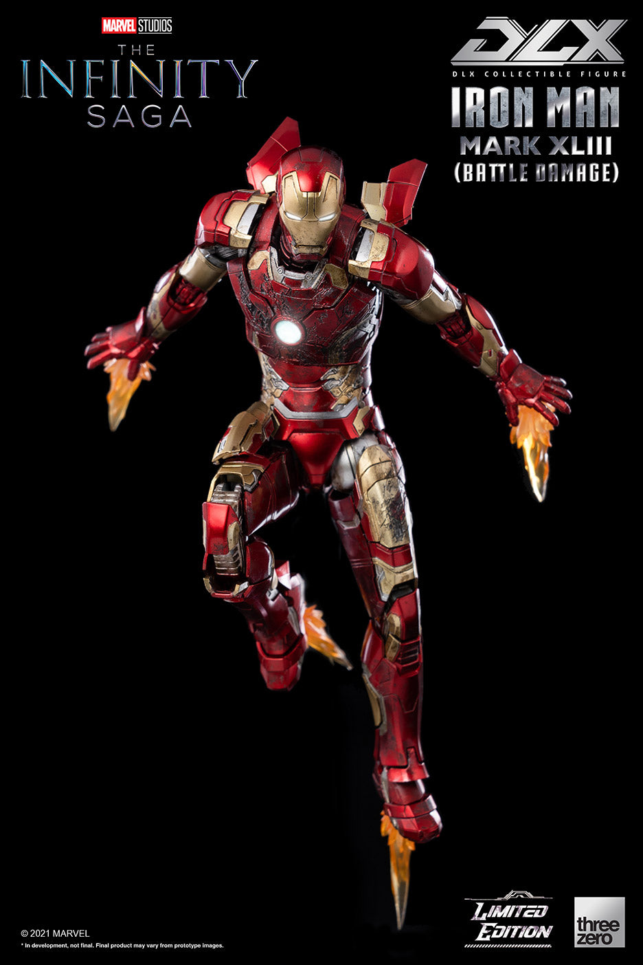 Marvel Studios: The Infinity Saga DLX Iron Man Mark 43 (Battle Damage)