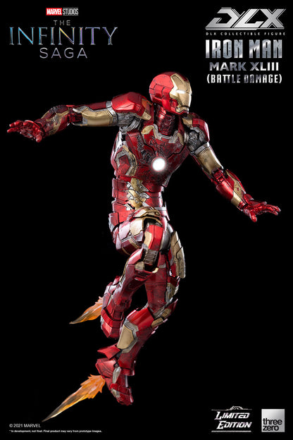 Marvel Studios: The Infinity Saga DLX Iron Man Mark 43 (Battle Damage)