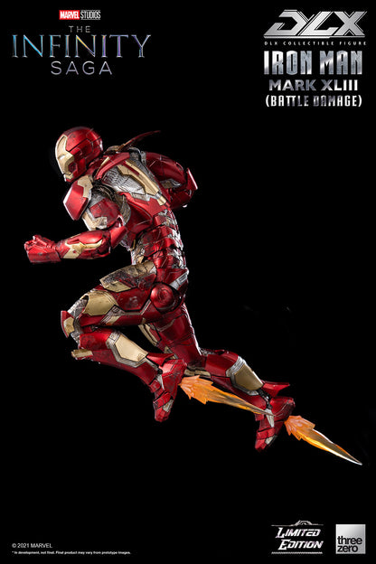 Marvel Studios: The Infinity Saga DLX Iron Man Mark 43 (Battle Damage)